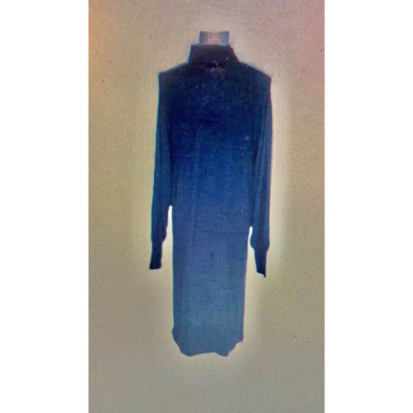 ZARA Women's Dresses Size S/M. Black Turtleneck sheer,sexy Light Fabric Slim Fit - Picture 3 of 6